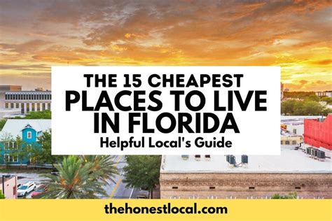 cheapest areas to live in orlando fl